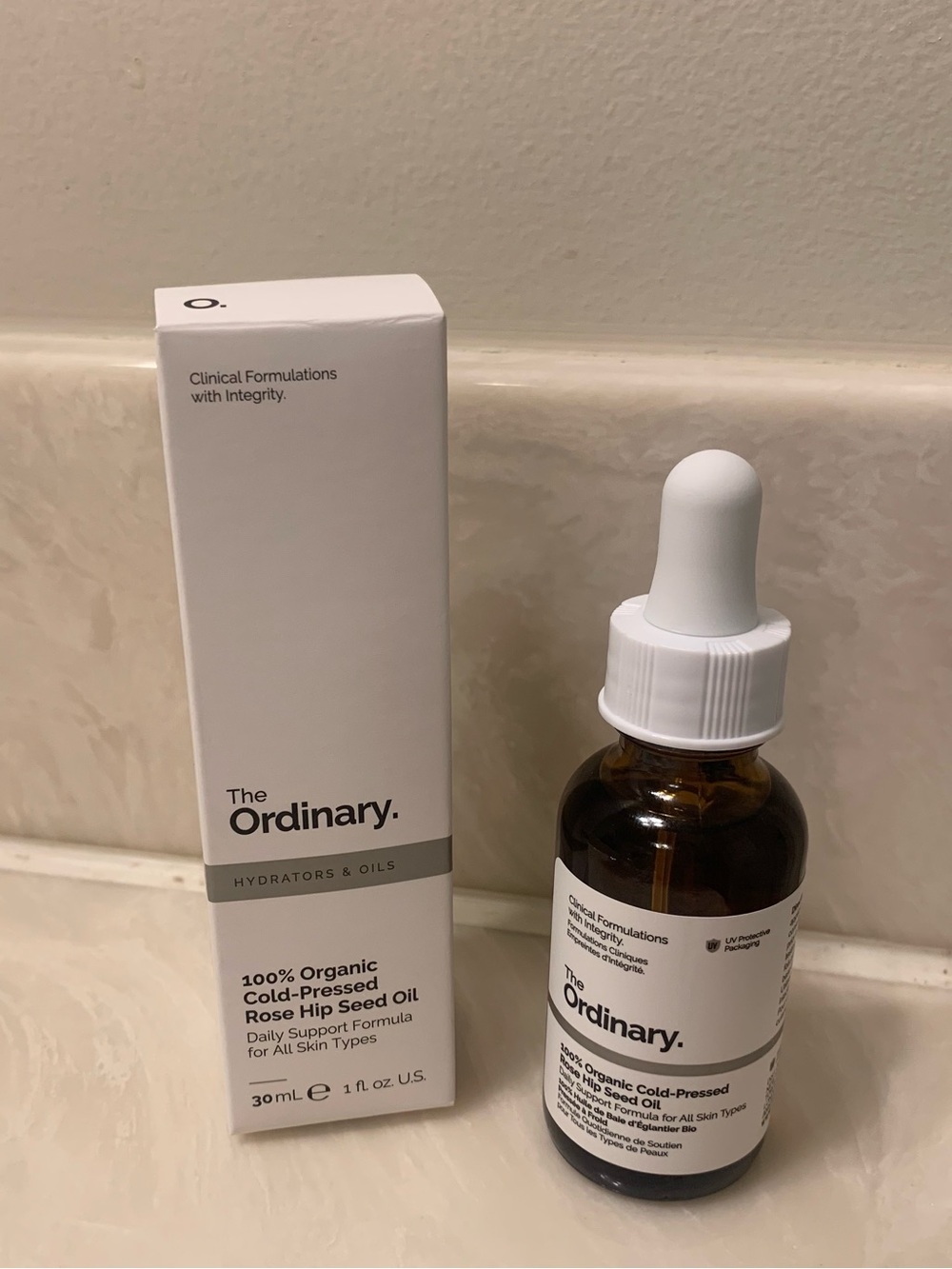 The Ordinary 100% Organic Cold-Pressed Rose Hip Seed Oil -l